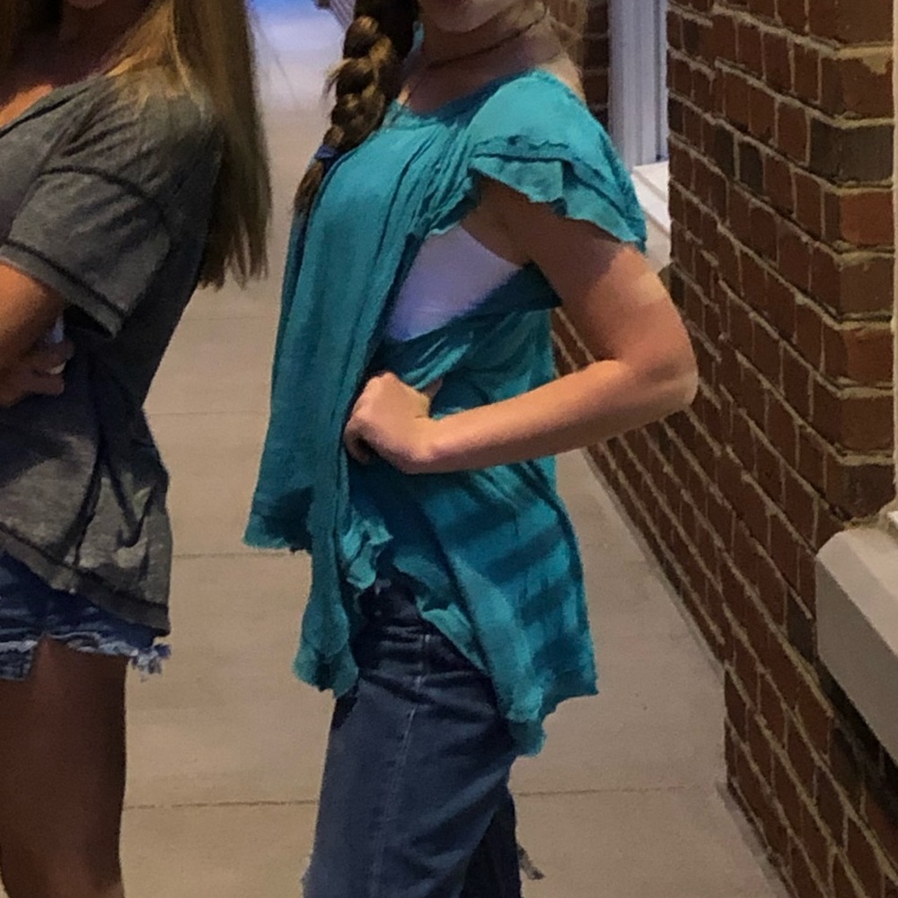 Free People Ruffle Top - Picture 3 of 3